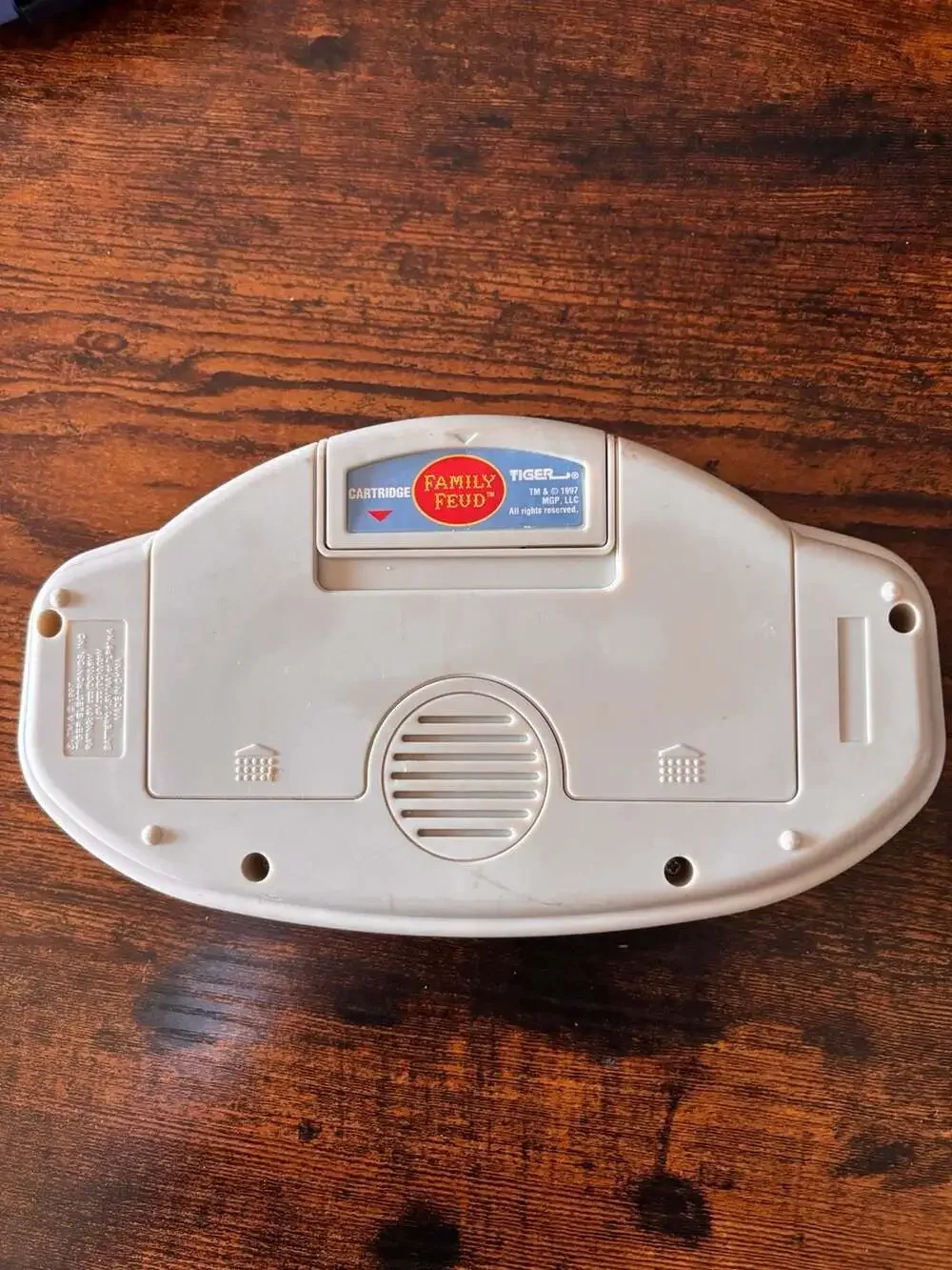Vintage 1997 Tiger Electronics Family Feud Handheld Electronic LCD Game